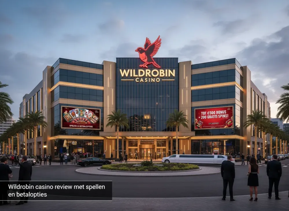 Wildrobin casino review met spellen en betaalopties