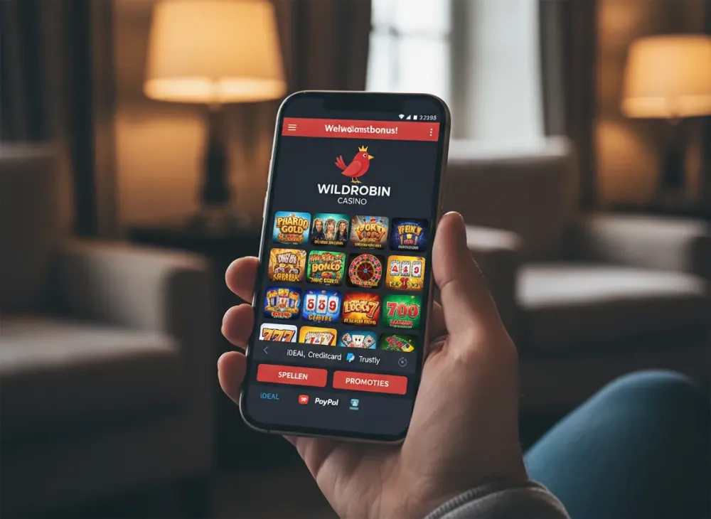 Wildrobin casino review met spellen en betaalopties